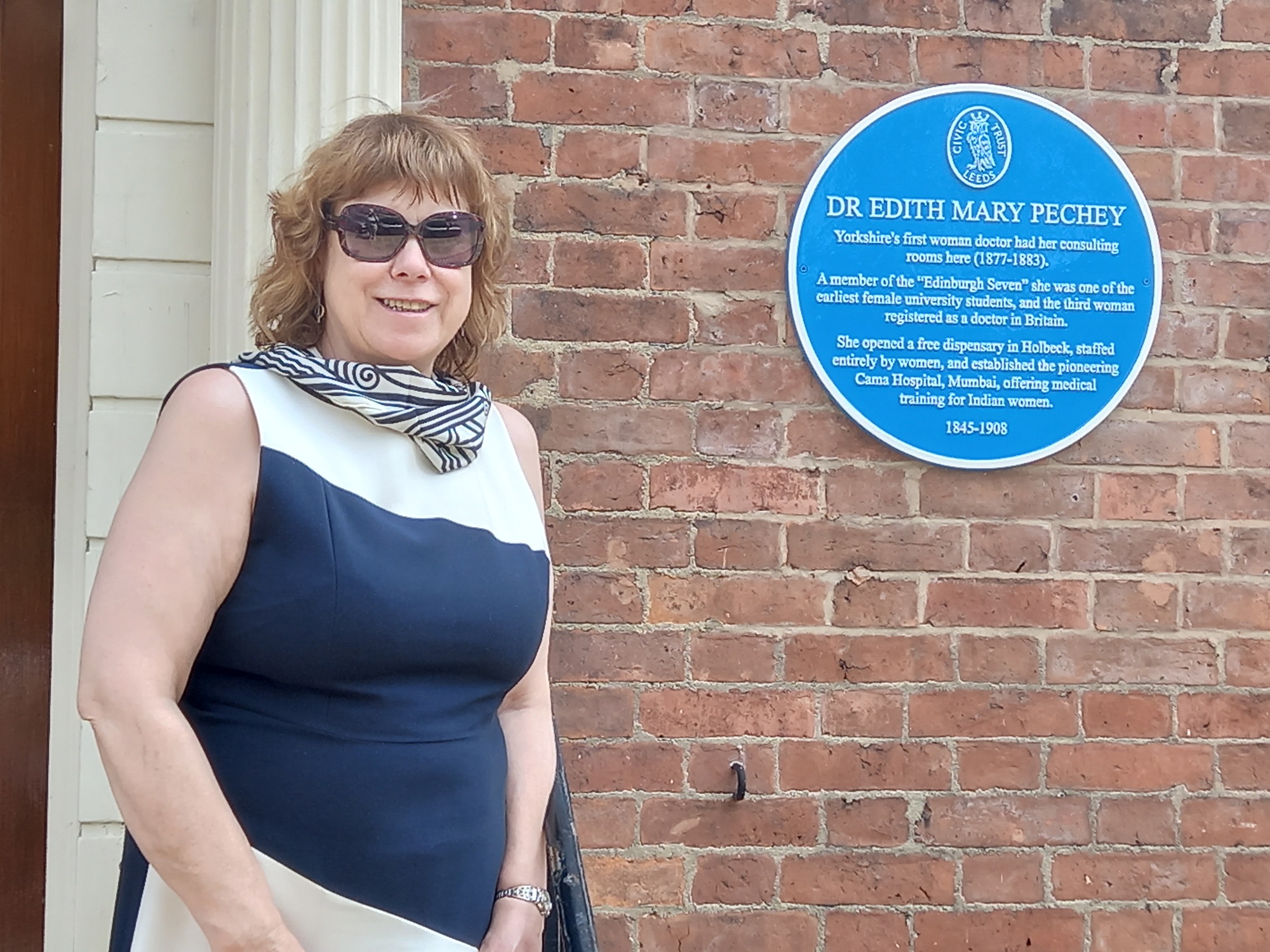 Vine Joss with Ediths Plaque